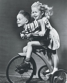 Travis and his big sister, Matilda.